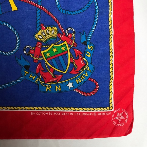 Native American Wamcraft US navy Bandana - Picture 2 of 5